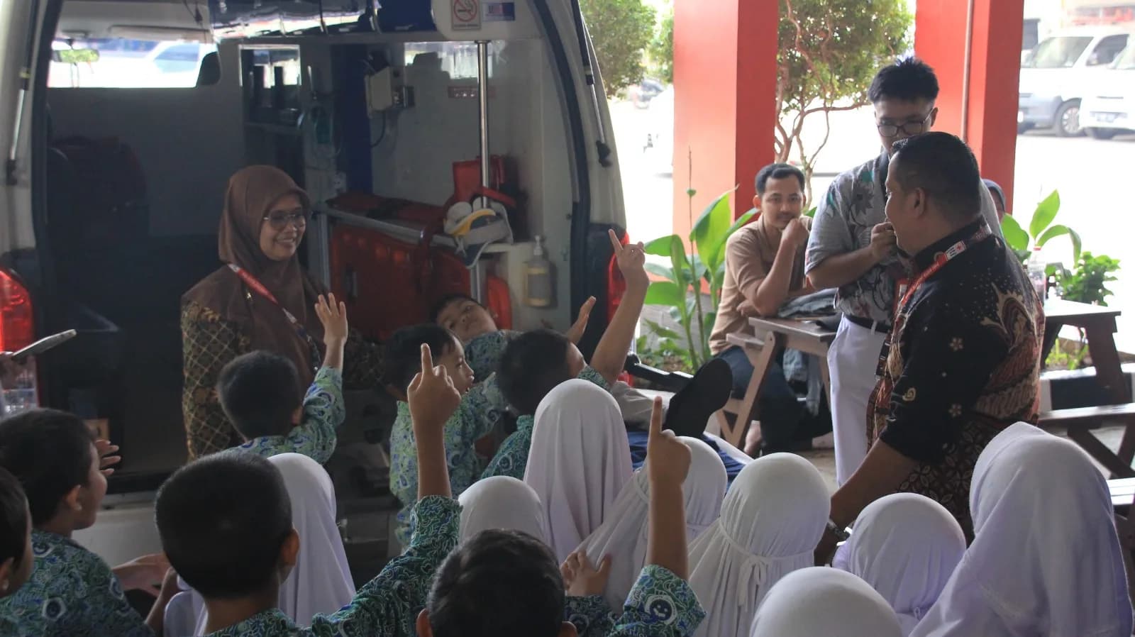Eduwisata RA Hibbulah ke Markas PMI Jakarta Utara, Anak-Anak Belajar Kesiapsiagaan Bencana