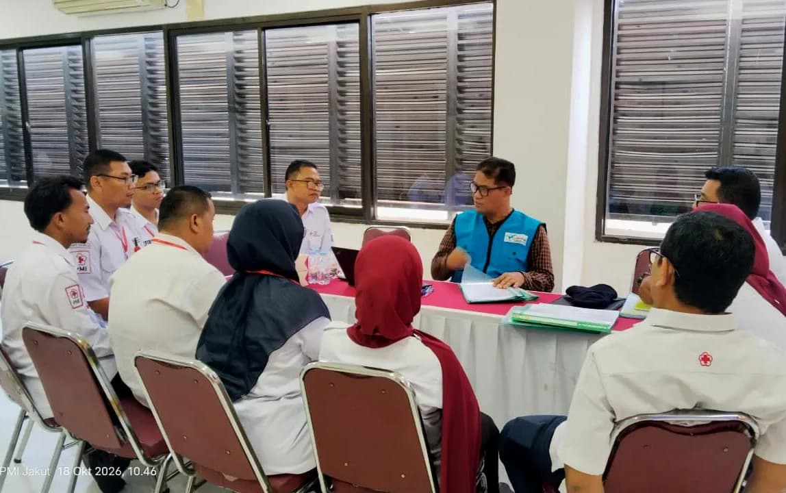 PMI Jakarta Utara Gelar Uji Kompetensi BNSP 2026, 20 Peserta Ikuti Sertifikasi Pertolongan Pertama