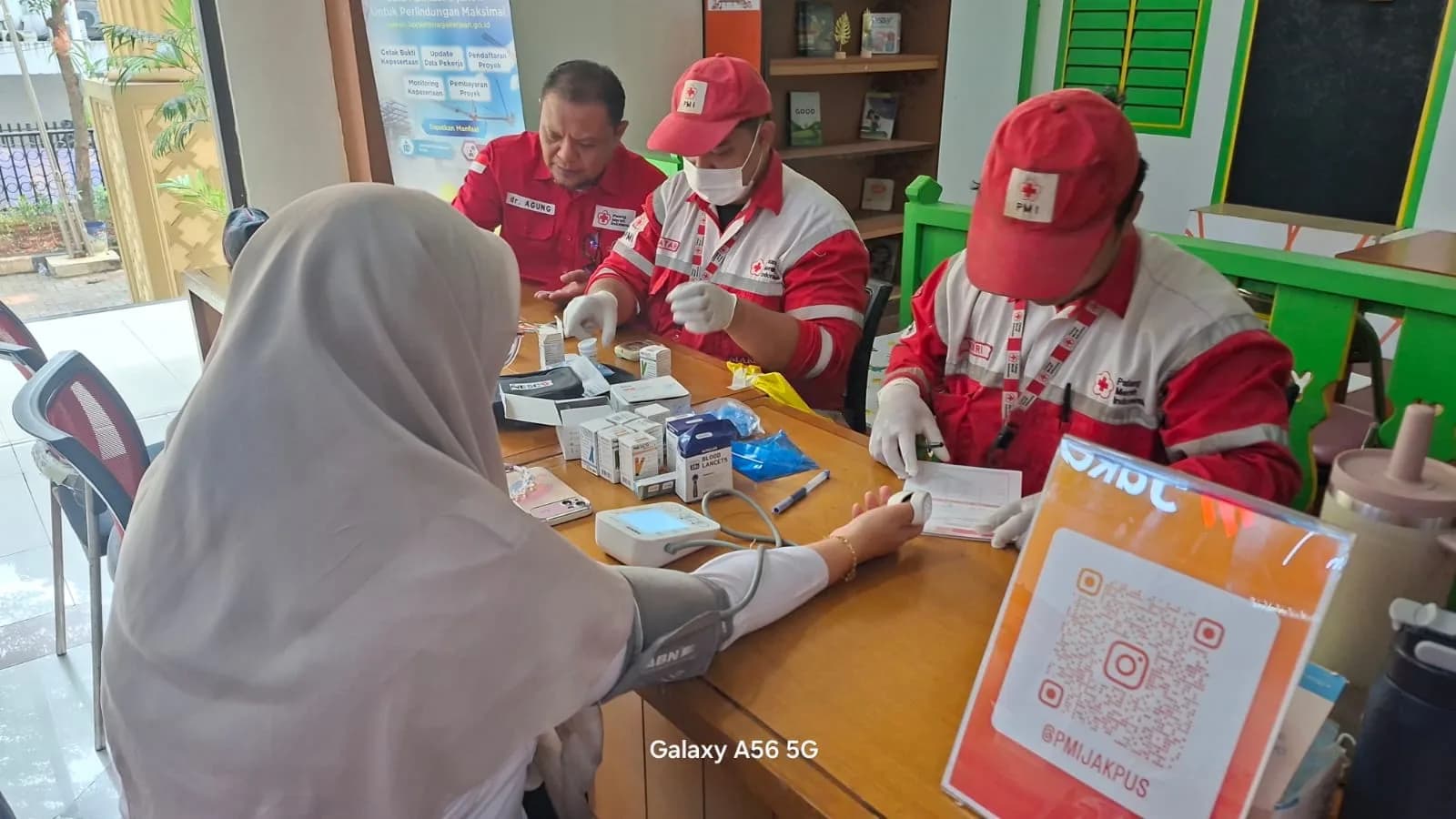 PMI Jakpus Hadirkan Layanan Kesehatan Gratis di Kecamatan Gambir