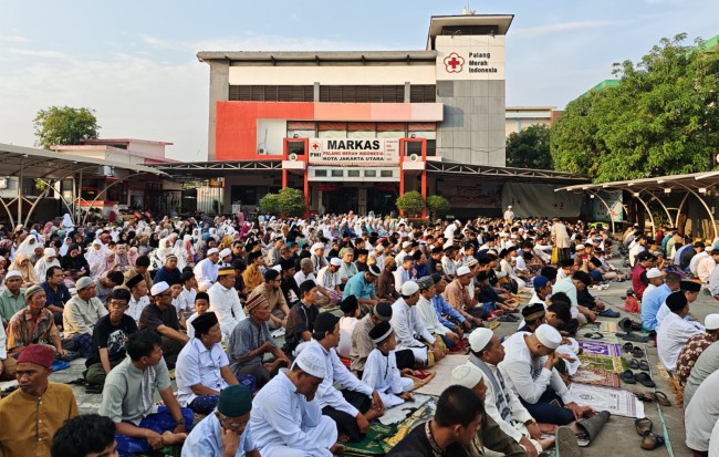 PMI Jakut Gelar Shalat Idul Adha: Momentum Perkuat Solidaritas