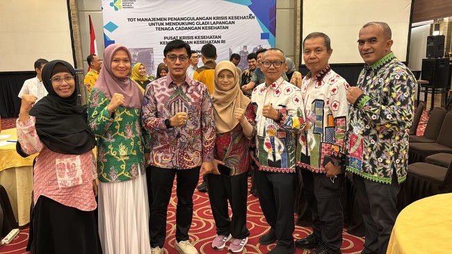 Tingkatkan Kapasitas SDM EMT, PMI DKI Jakarta Mengikuti TOT Manajemen Penanggulangan Krisis Kesehatan