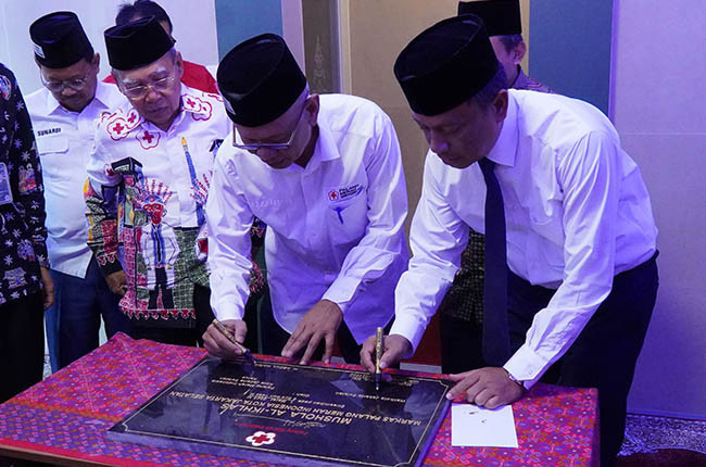 Wali Kota Jaksel, Munjirin Resmikan Musholla Al-Ikhlas PMI Kota Jakarta Selatan