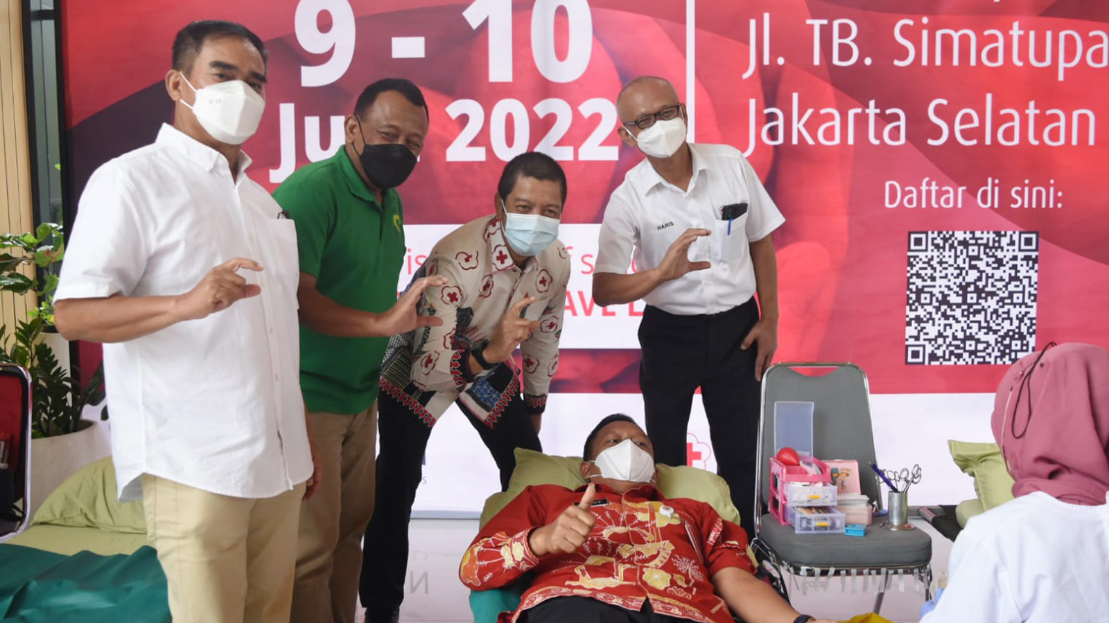 PMI Jakarta Selatan Gelar Aksi Donor Darah di Cibis Park Simatupang