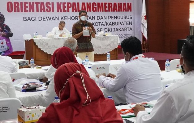 PMI DKI Gelar Orientasi Kepalangmerahan, Rusef : Pengurus Harus Berjiwa Sosial Tinggi