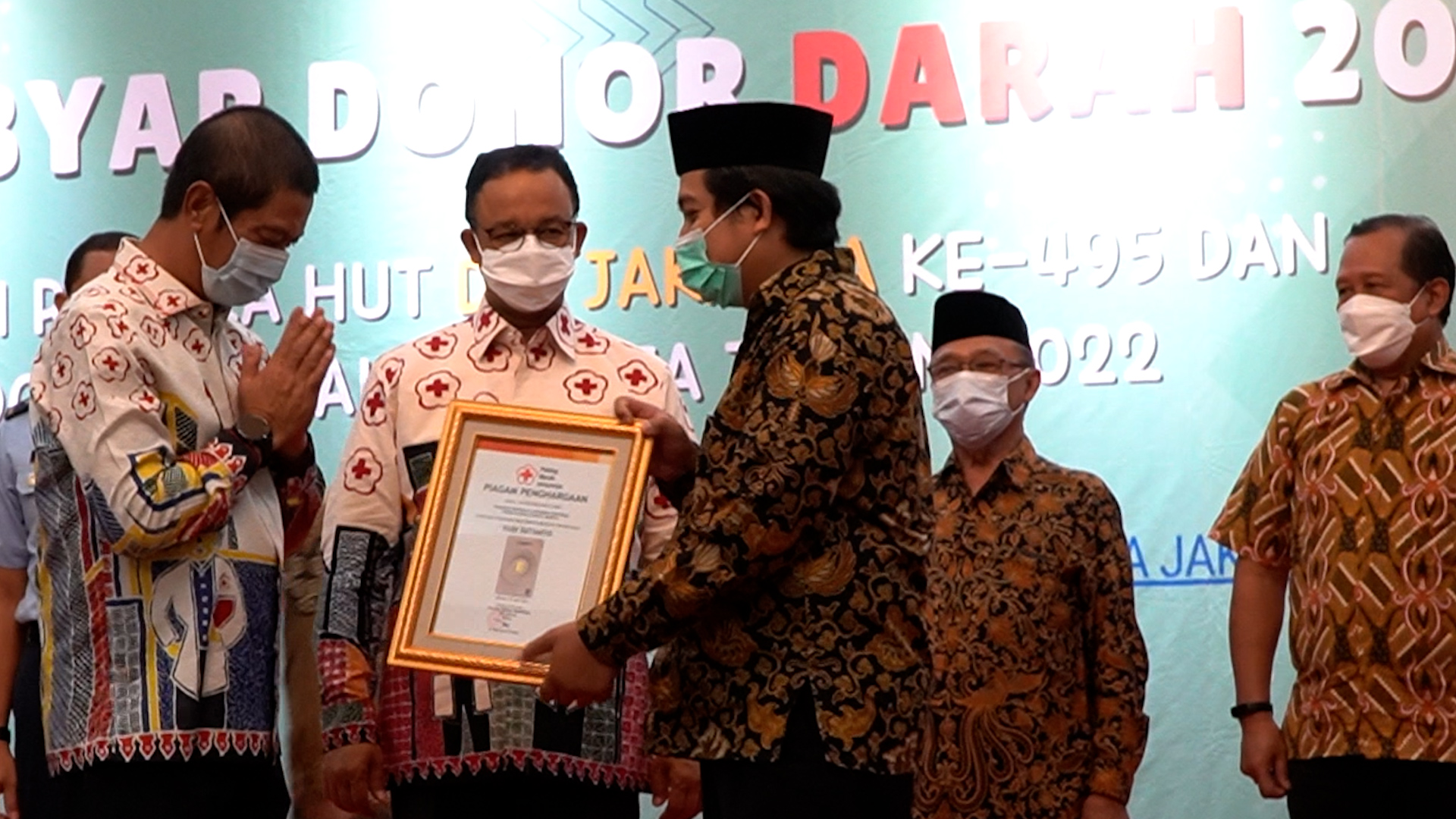 Beri Apresiasi, Anies Baswedan : Inovasi PMI DKI Mudahkan Masyarakat Jakarta