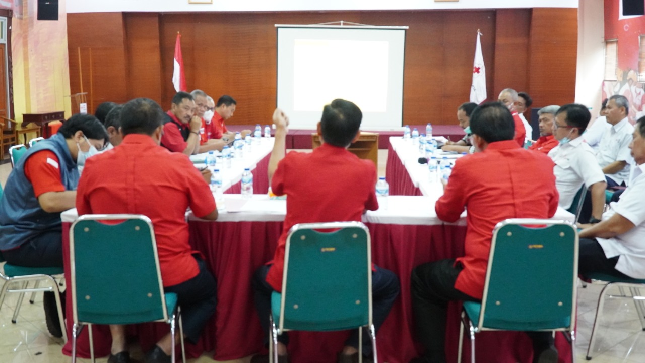 PMI DKI Gelar Rakor Persiapan Bulan Dana Tahun 2022