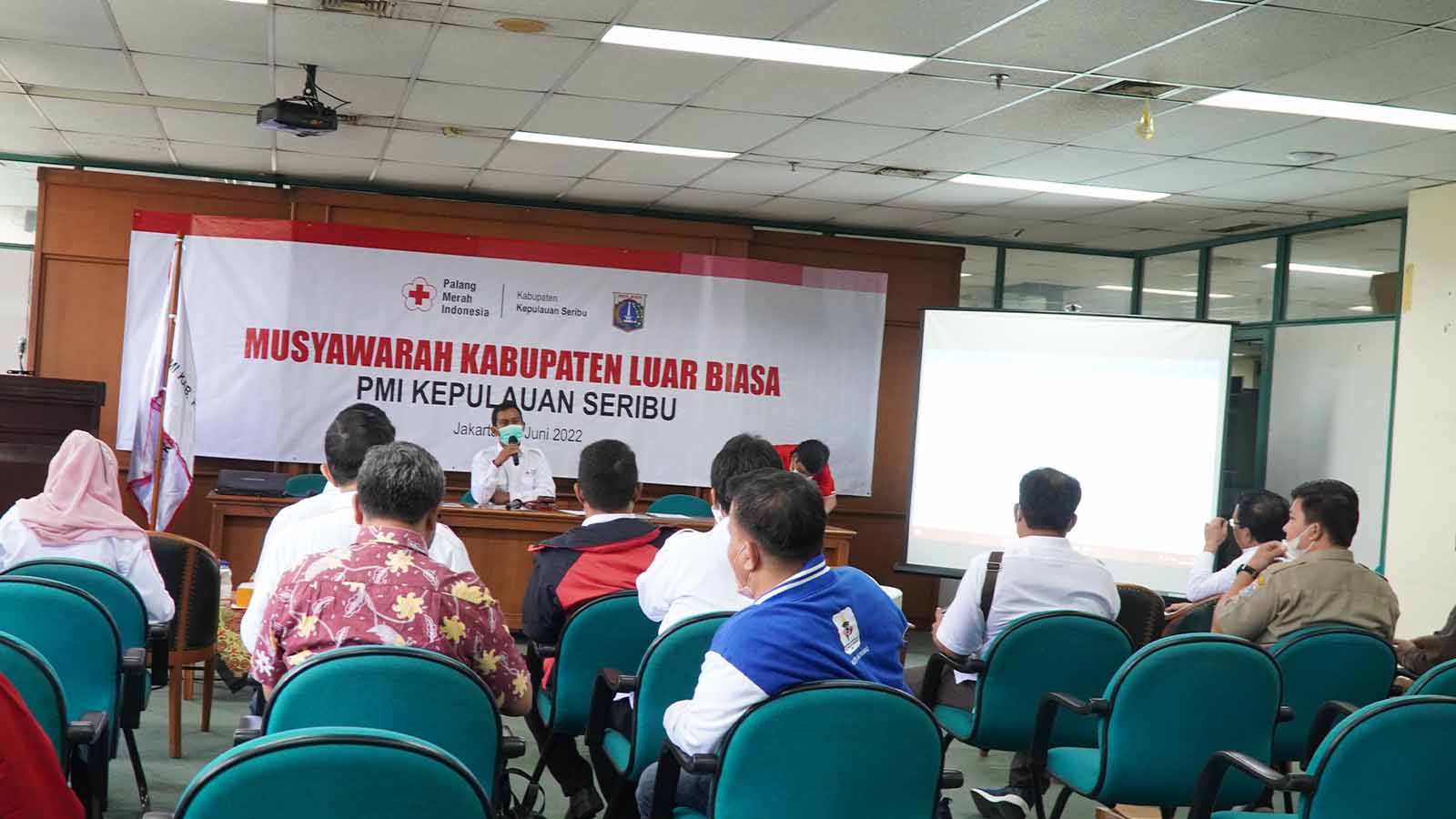 PMI Kepulauan Seribu Gelar Musyawarah Luar Biasa, Fahrullah Terpilih Secara Aklamasi