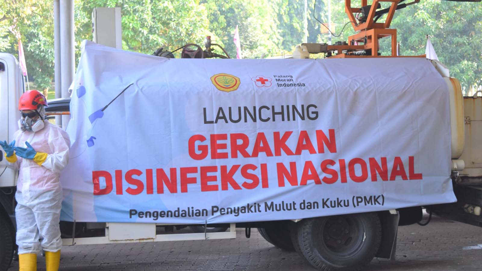 PMI DKI Siap Dukung Kementan di Gerakan Disinfeksi Nasional Untuk Penanganan PMK
