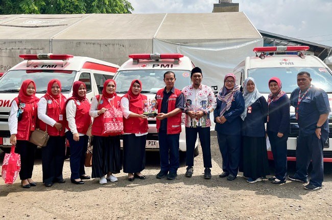 PMI DKI Jakarta Terima Kunjungan Kaji Banding PMI Kabupaten OKU Selatan