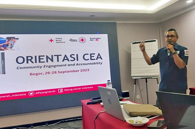 Tingkatkan Kapasitas Dalam Pendekatan Terhadap Masyarakat, PMI Pusat Gelar Orientasi CEA