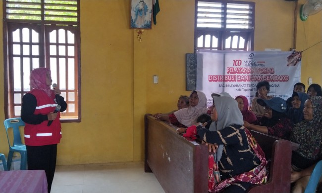 PMI Jakarta Utara Salurkan Bantuan Banjir Tapanuli Tengah, Perkuat Pemulihan Penyintas di Tukka