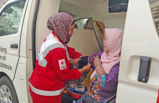 PMI Hadir Beri Dukungan Kesehatan pada Gelaran Jakarta Fun Color