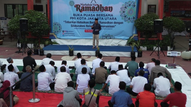 Jalin Silaturahmi, PMI Jakut Gelar Buka Puasa Bersama