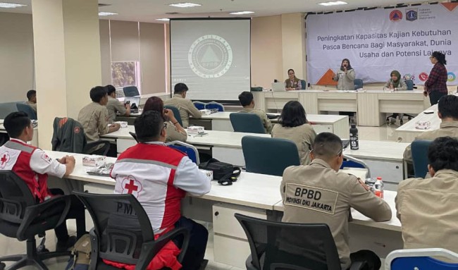 Kolaborasi BPBD dan PMI, PMI Kirim Personil Ikuti Peningkatan Kapasitas