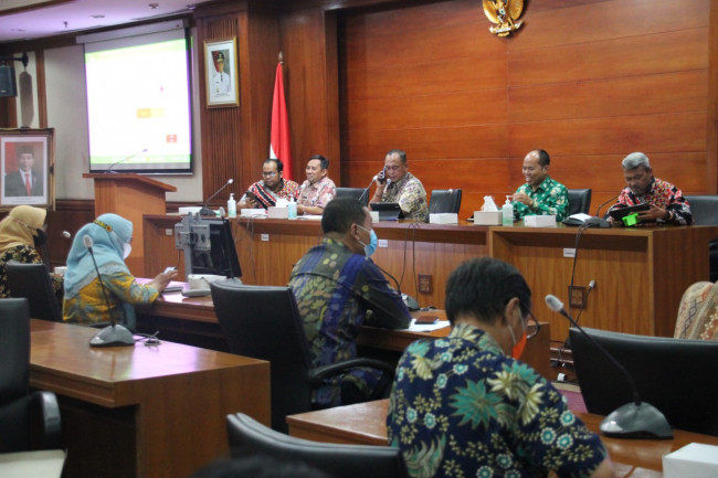 PMI Jakut dan Pemkot Gelar Monev Bulan Dana PMI tahun 2022