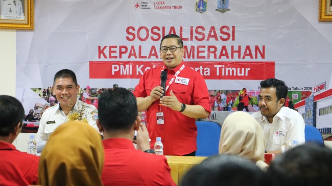 PMI Jakarta Timur Dekatkan Pelayanan Kemanusiaan Melalui Sosialisasi Di 10 Kecamatan
