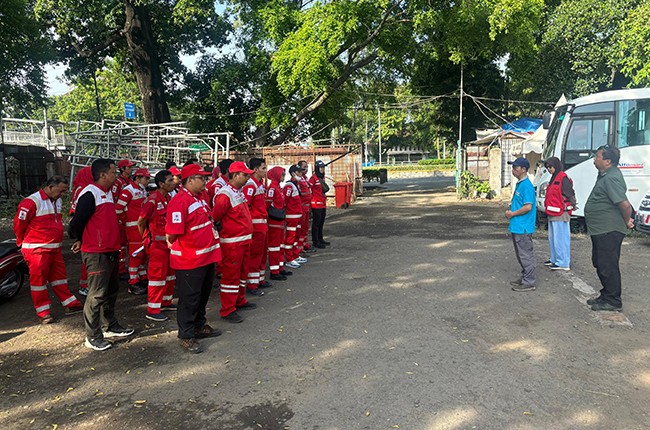 Pelantikan Presiden dan Wakil Presiden, PMI Se-DKI Jakarta Siagakan Tim Kesehatan Dan Ambulans
