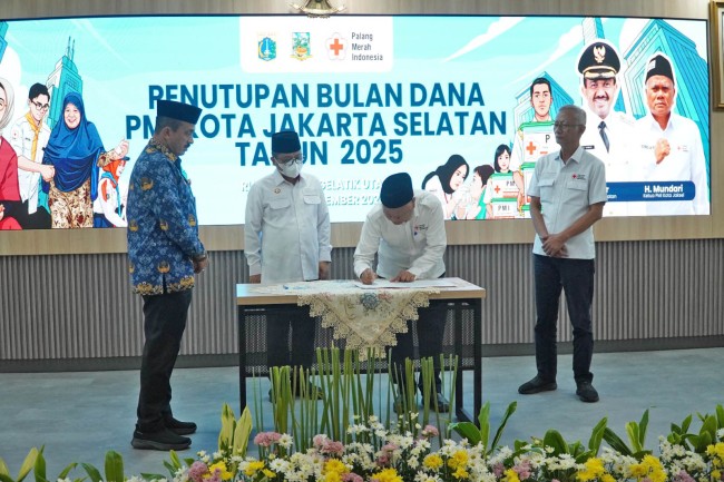Bulan Dana PMI Jaksel Capai Target, Eko Witjaksono: Wujud Nyata Solidaritas Masyarakat Terhadap Aksi Kemanusiaan