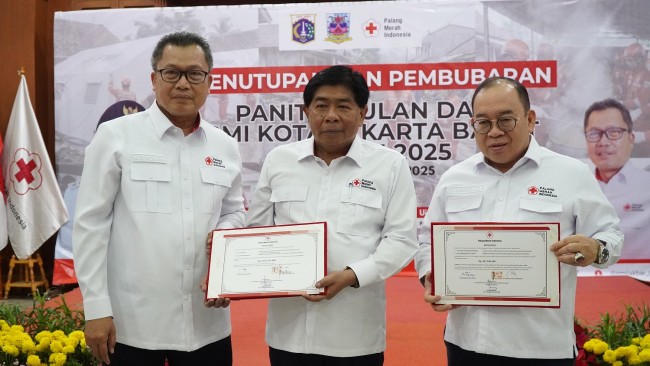 Resmi Ditutup, Perolehan Bulan Dana PMI Jakbar Lampaui Target