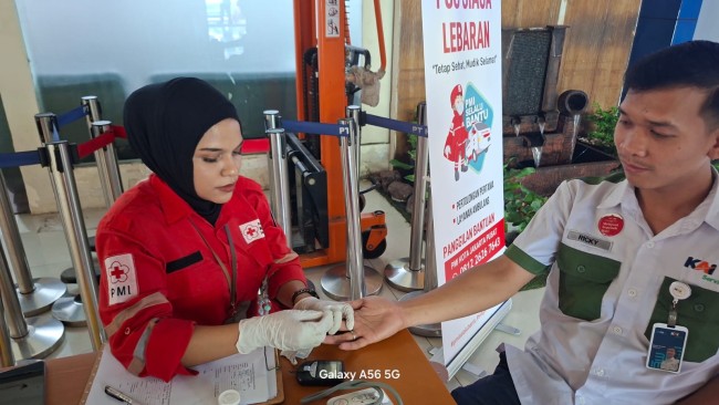 PMI Jakpus Hadirkan Posko Lebaran untuk Dukung Kesehatan Pemudik