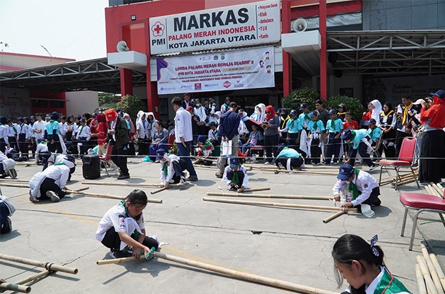 1.400 Pelajar Meriahkan Lomba PMR Season 2 PMI Jakut