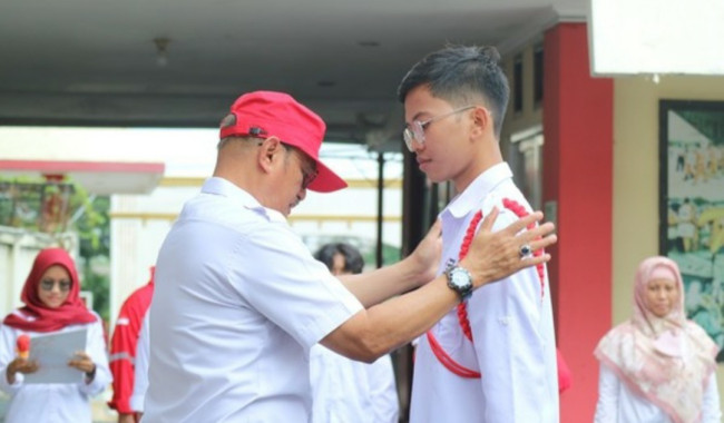 Krisdianto Lantik 41 Pengurus KSR Unit Markas Kota Jakarta Timur Periode 2023-2025