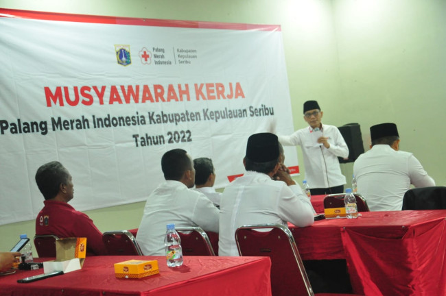 Rumuskan Program-program Kemanusiaan, PMI Kab. Kepulauan Seribu Gelar Musyawarah Kabupaten
