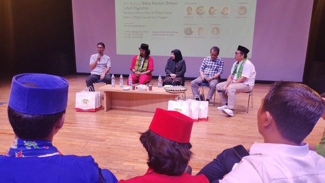 Sinergi Budaya dan Kemanusiaan, Petugas PMI Ikuti Workshop Bikin Konten Bersama FJB