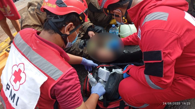 Respon Cepat Insiden Kebakaran Cipinang Cempedak, PMI Jaktim Kerahkan Ambulans dan Petugas Medis
