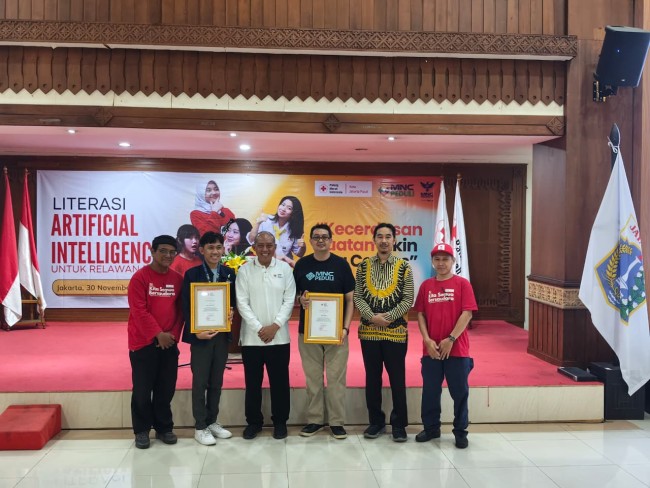 PMI Jakpus Gelar Workshop Literasi Kecerdasan Buatan untuk Relawan PMI