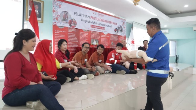 PMI Jakarta Timur Gelar Pelatihan Pertolongan Pertama Tingkat Mahir, Tingkatkan Kualitas SDM