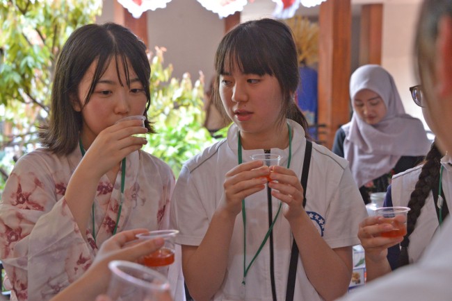 Melalui Youth Exchange Progamme, PMI Jaksel Kenalkan PMR Jepang Kebudayaan Betawi