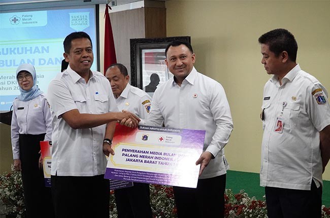 Bulan Dana Dikukuhkan, PMI DKI Jakarta Pasang Target Rp. 34 Milyar