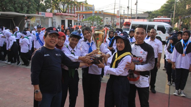 Pembubaran Kontingen Jumbara, PMR Jakarta Utara Raih Tim Favorit ke-3