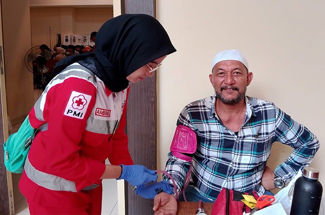 PMI Jaksel Kembali Kerahkan Relawan, Bantu Layanan Kesehatan Pada Perhitungan Suara Pemilu 2024 Di Kecamatan