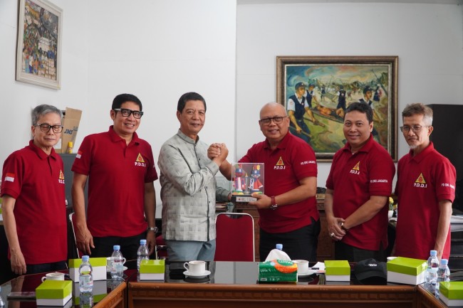 Tingkatkan Sinergitas Dalam Layanan Kemanusiaan, PDDI Provinsi DKI Jakarta Lakukan Kunjungan Ke PMI DKI Jakarta