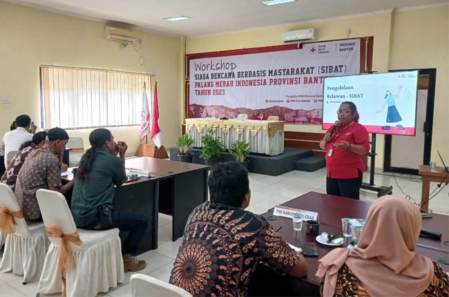 Jadi fasilitator Dalam Workshop SIBAT PMI Banten, Aliya : Peran SIBAT Sebagai Penggerak, Pembimbing dan Motivator Di Lingkungannya