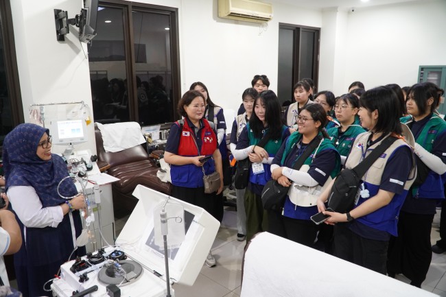 UDD PMI Provinsi DKI Jakarta Terima Kunjungan Anggota PMR Palang Merah Korea Daerah Chungbuk