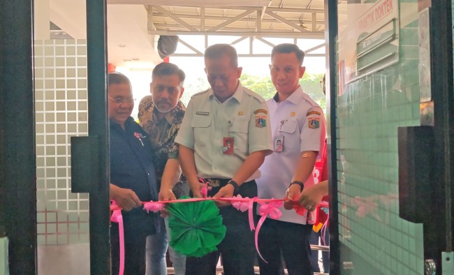 Ali Maulana Hakim Resmikan Klinik Pratama PMI Jakut