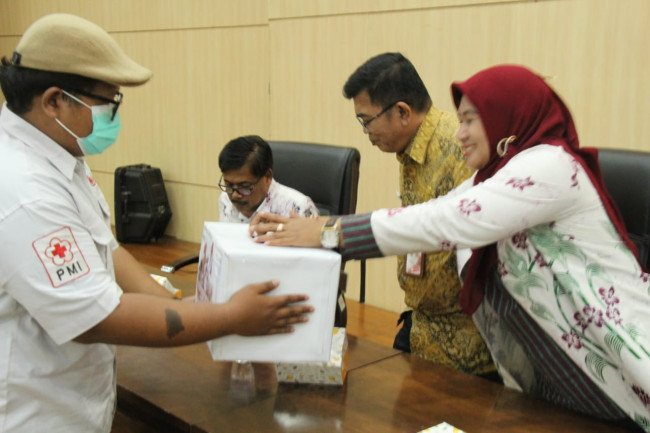 Plt. Wakil Wali Kota Jakbar Harap Bulan Dana PMI Hasil Maksimal