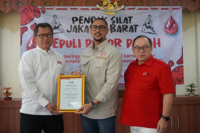 Pendekar Silat Jakarta Barat Turun Tangan Untuk Kemanusiaan, Gelar Donor Darah Bersama PMI