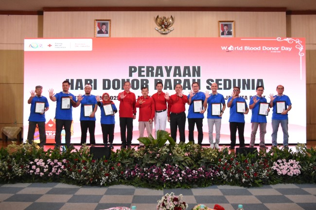 PMI DKI Jakarta Rayakan Hari Donor Darah Sedunia Tahun 2025