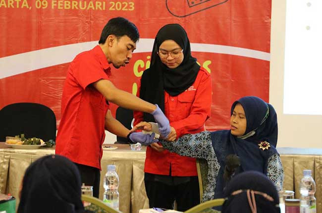 Sebanyak 91 Guru RA Kecamatan Ciracas Ikuti Pelatihan Pertolongan Pertama