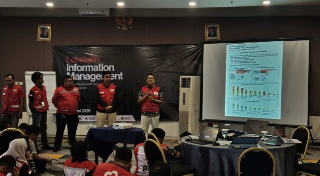 Personel PMI DKI Jakarta Ikuti Pelatihan Manajemen Informasi Untuk Mendukung Operasi Tanggap Darurat