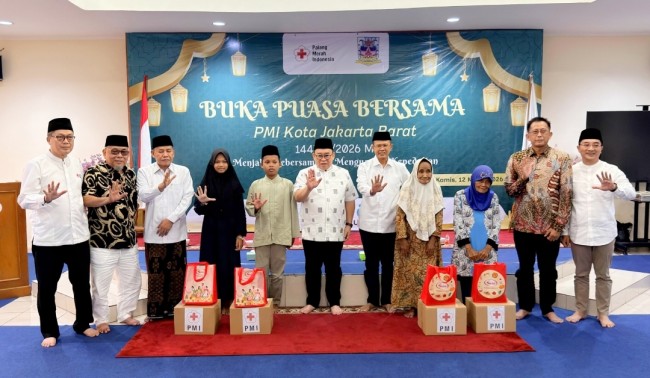 Melalui Buka Puasa Bersama, PMI Jakbar Pererat Kebersamaan dan Tingkatkan Layanan Kemanusiaan