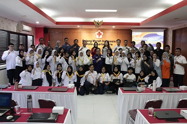 Sinergi PMI Jakut & Berita Jakarta Gelar Pelatihan Multimedia bagi Relawan