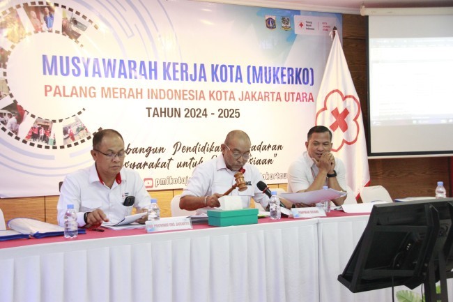 PMI Jakut Tingkatkan Layanan Dalam Mukerko Tahun 2024-2025