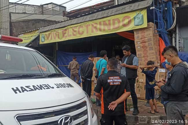 Tabung Meledak di Latumenten, PMI JB Respons Cepat Kirim Ambulans