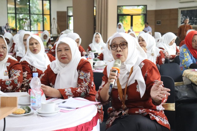 Antusias HIMPAUDI Se-Jakarta Selatan Dalam Sosialisasi Kepalangmerahan Yang Digelar Bagi Dunia Pendidikan