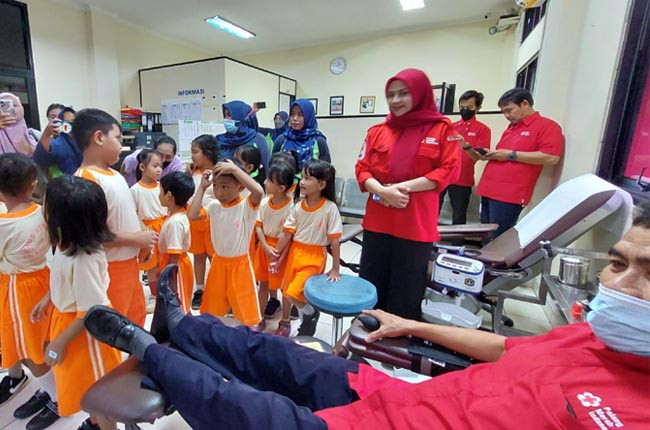 PAUD Kencana Ubah Markas PMI Jadi Taman Bermain